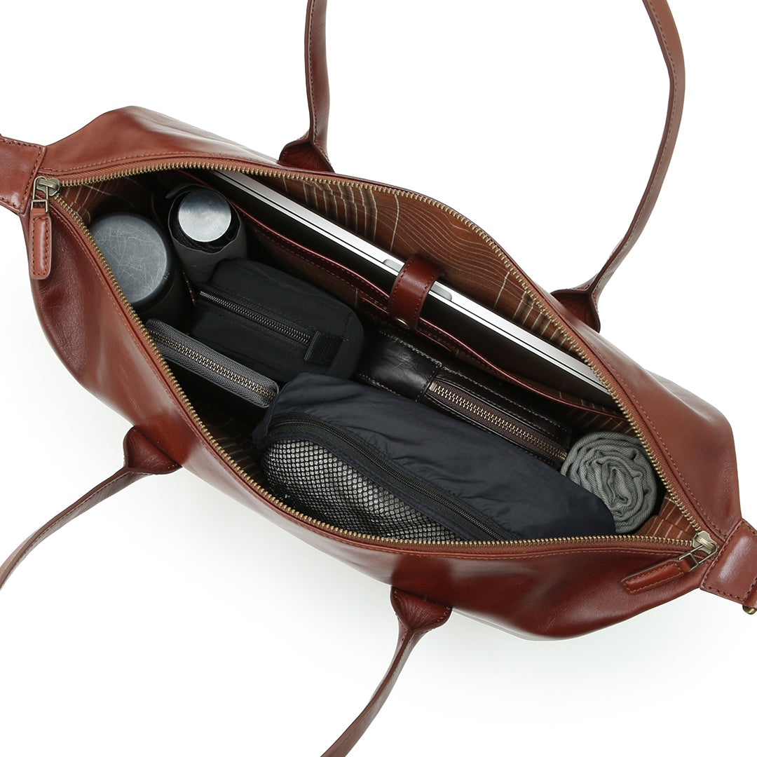 Antique Leather Boston