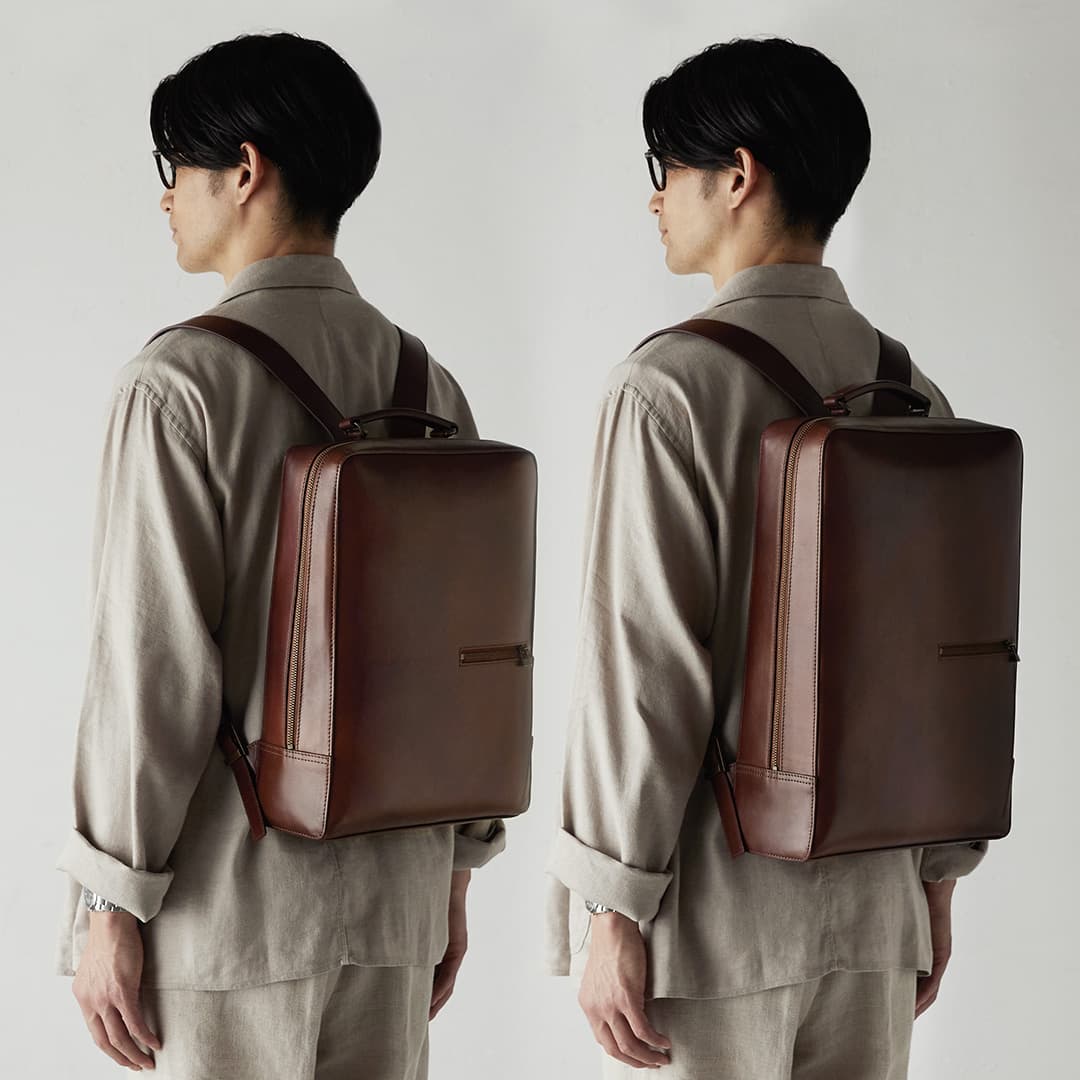 Antique Square Backpack / アンティーク スクエア バックパック