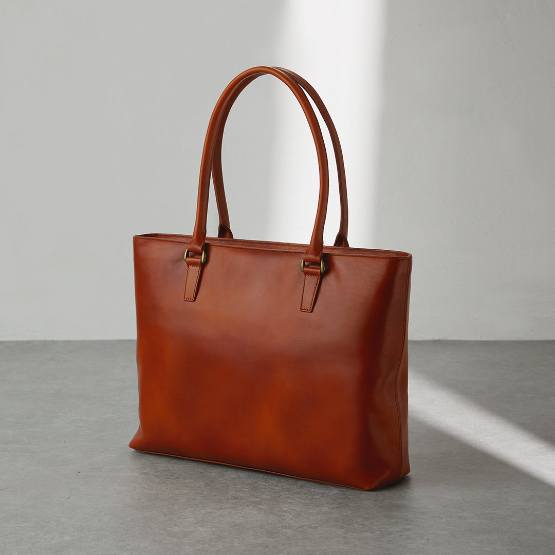 MOTHERHOUSE マザーハウス Antique Leather Tote-