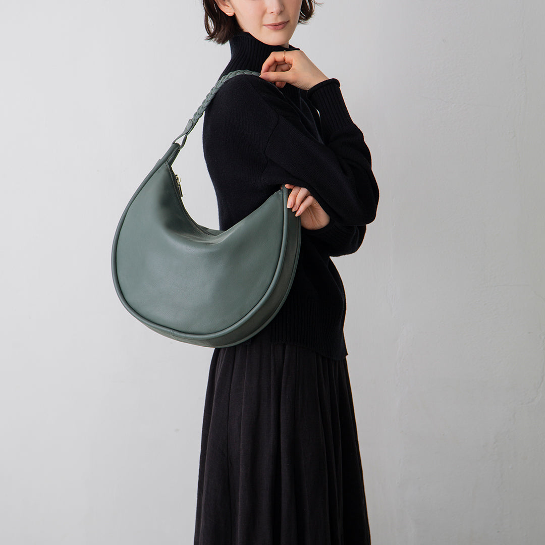 Round Moon 2 Way Tote