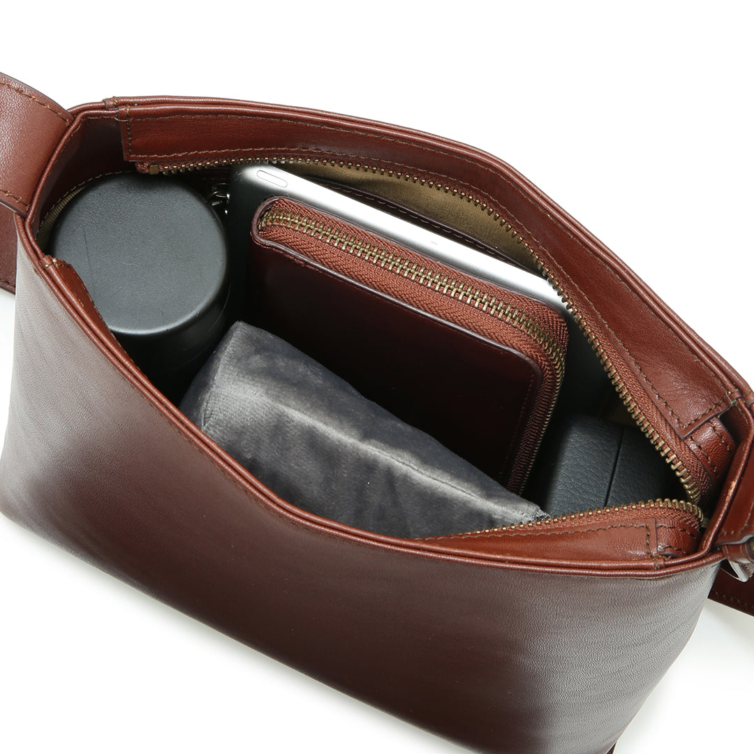 【美品】マザーハウス 牛革 ブライト ワンショルダー 茶 Bright One Shoulder – マザーハウス 公式サイト