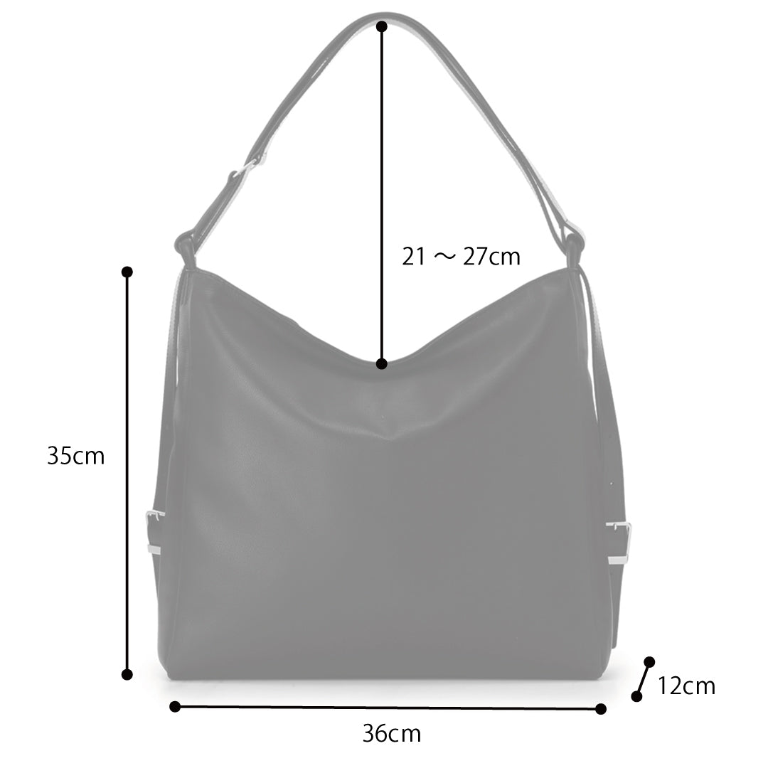 Yozora 2 Way Bag L (Nappa Milling)