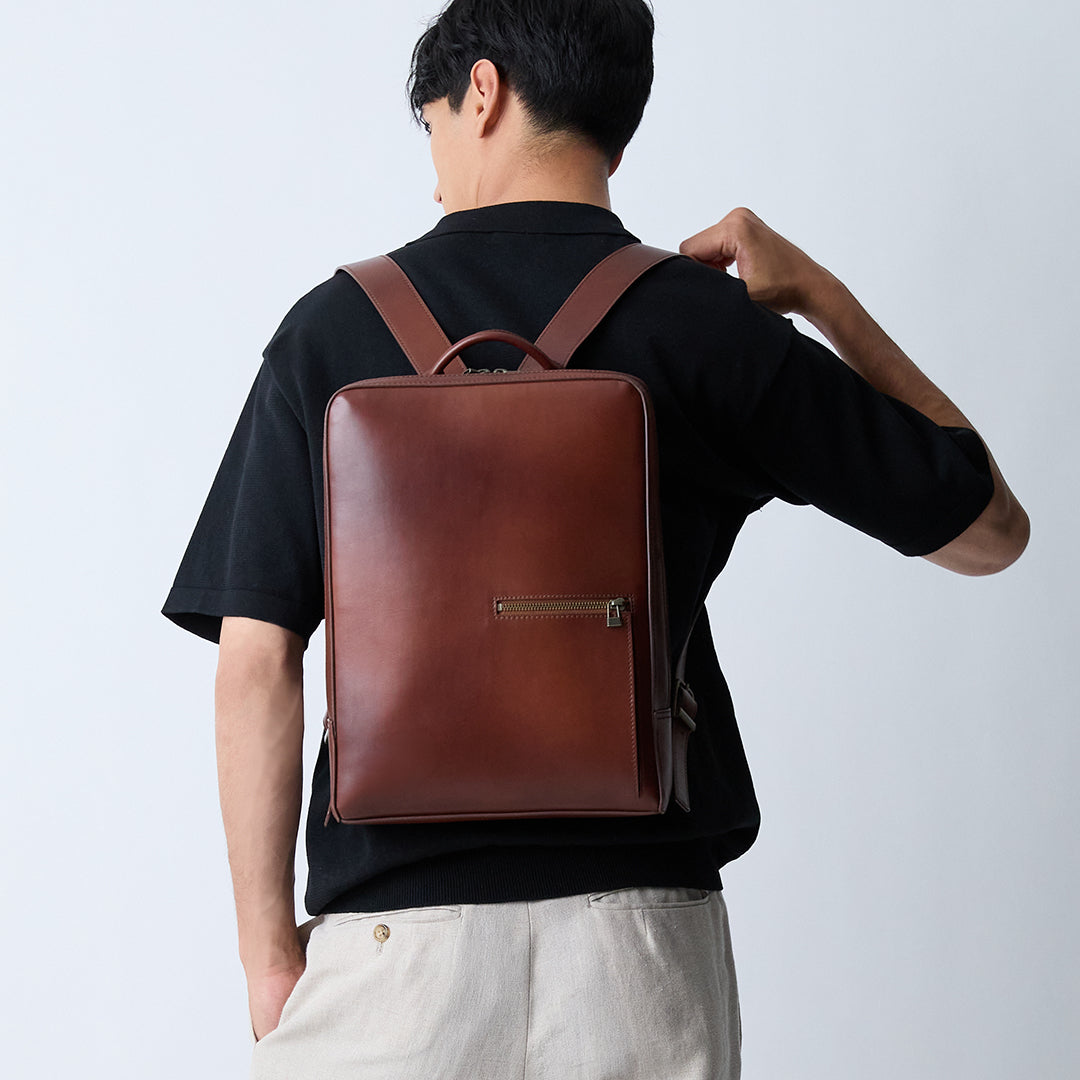 Antique Square Backpack Slim