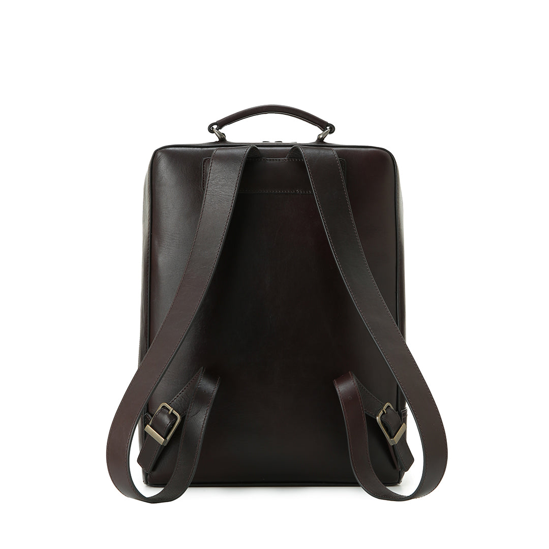 Antique Square Backpack Line Accent