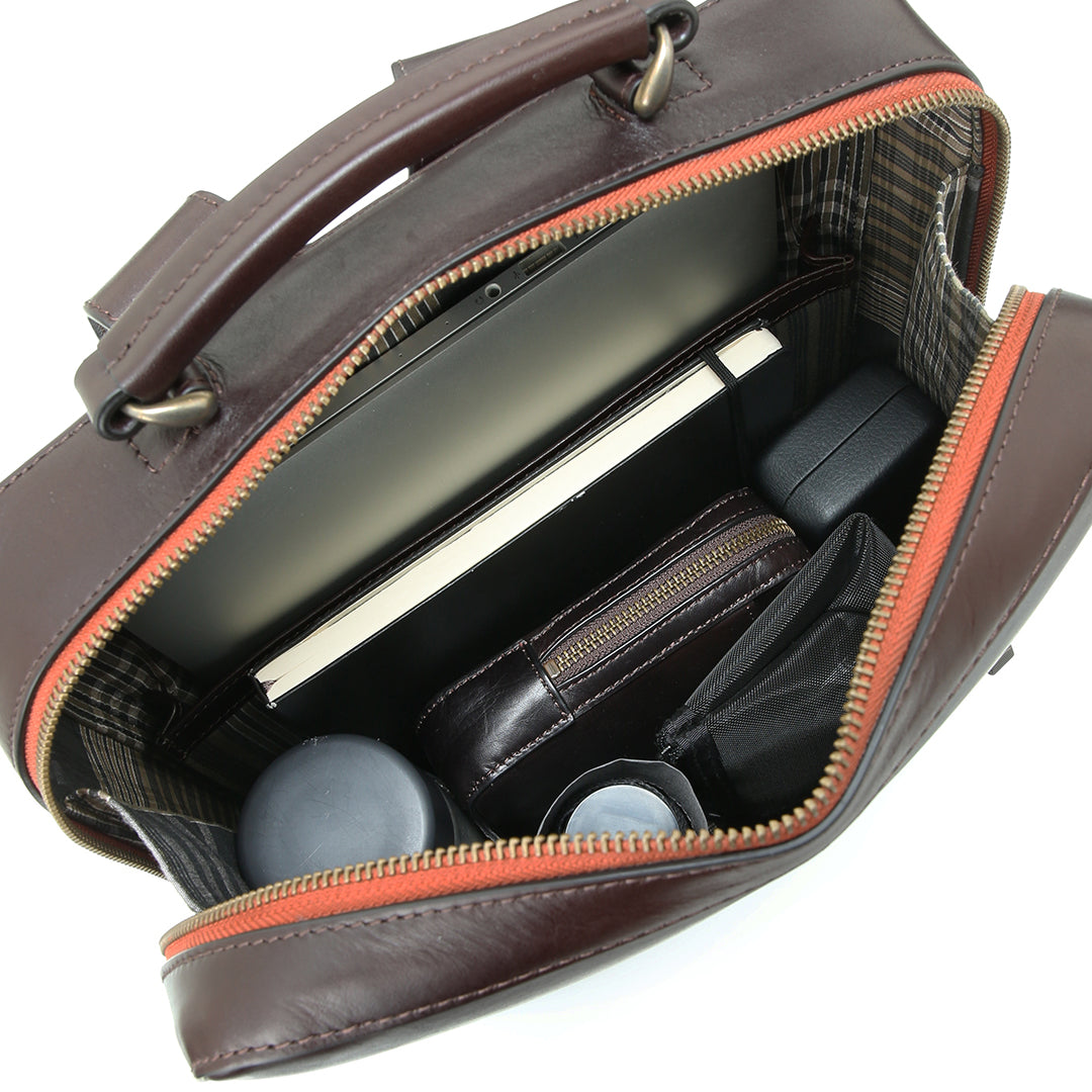 Antique Square Backpack Line Accent