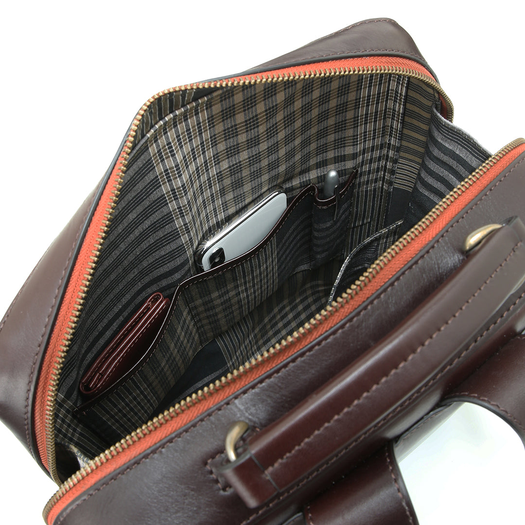 Antique Square Backpack Line Accent
