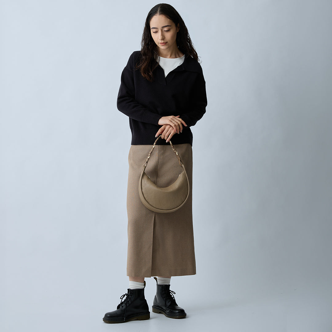 Round Moon Multi-color 2 Way Hand