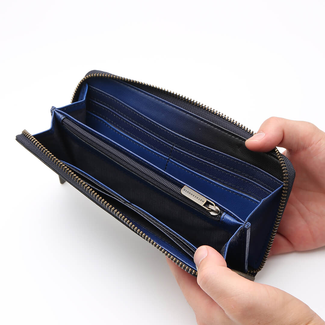 Irodori Round Long Wallet