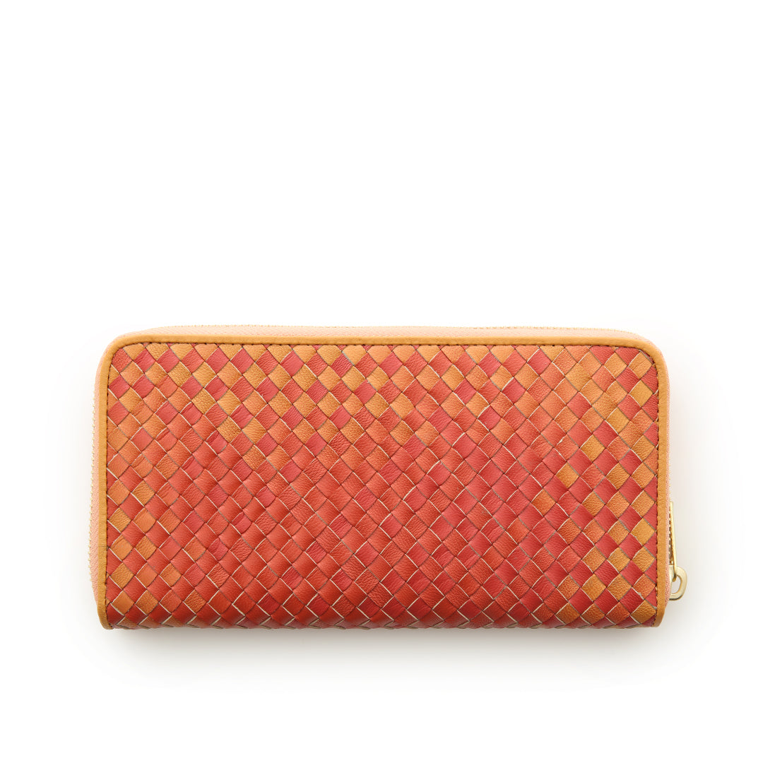 Irodori Mesh Round Long Wallet