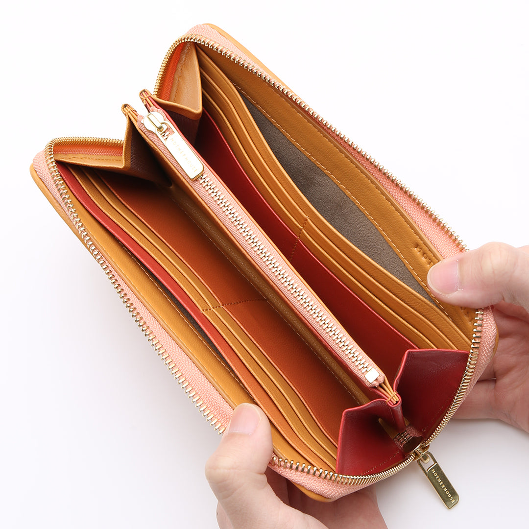 Irodori Mesh Round Long Wallet