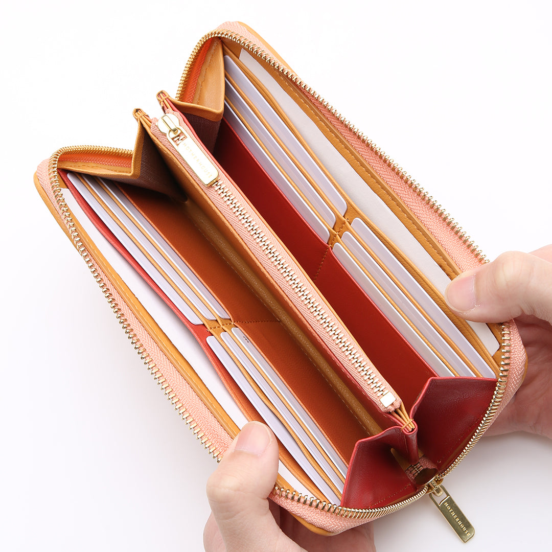 Irodori Mesh Round Long Wallet – マザーハウス 公式サイト