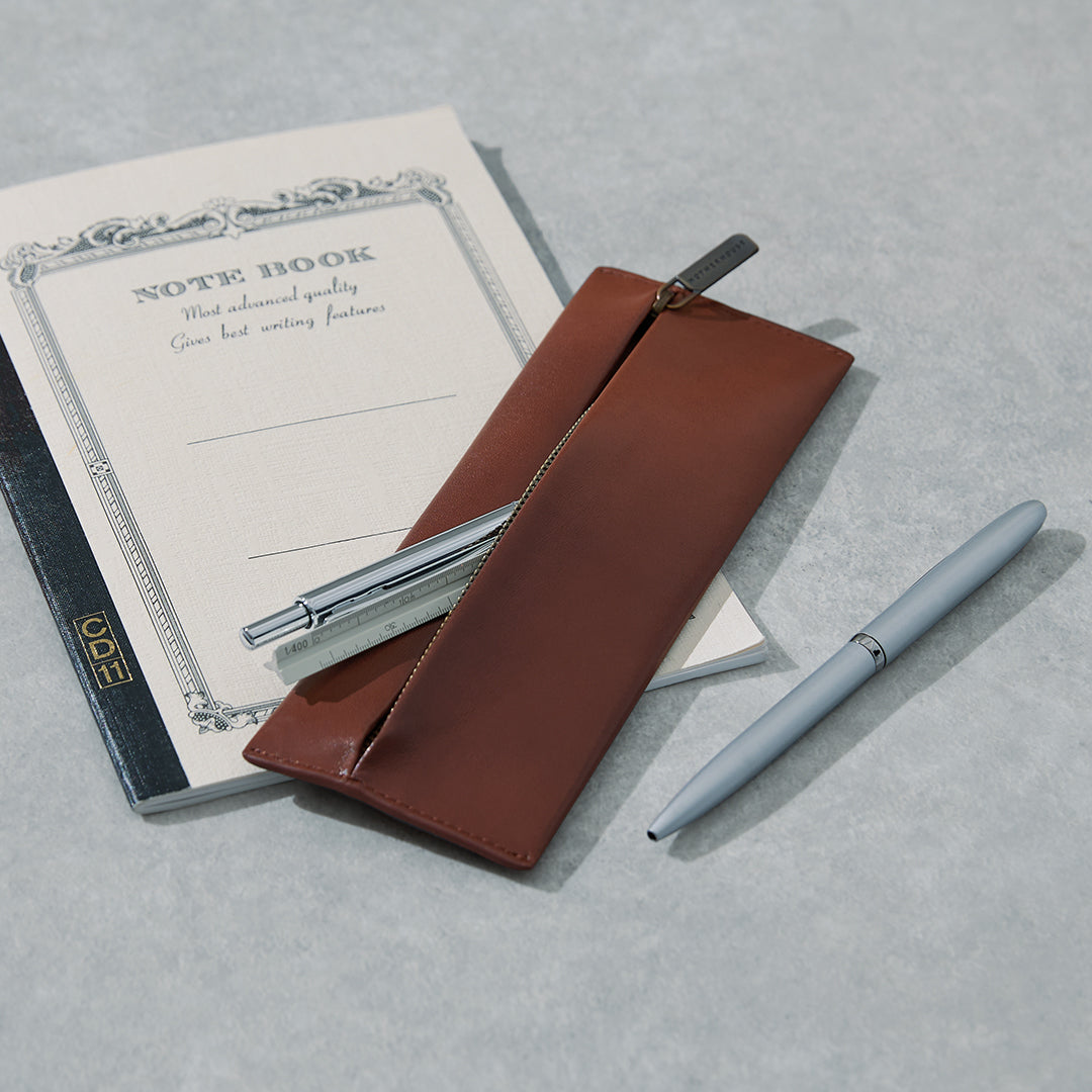 Antique Flat Pen Case