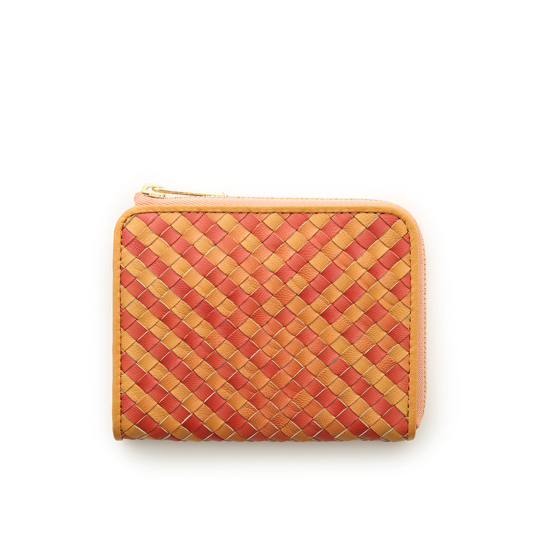 Irodori Mesh L Style Half Wallet