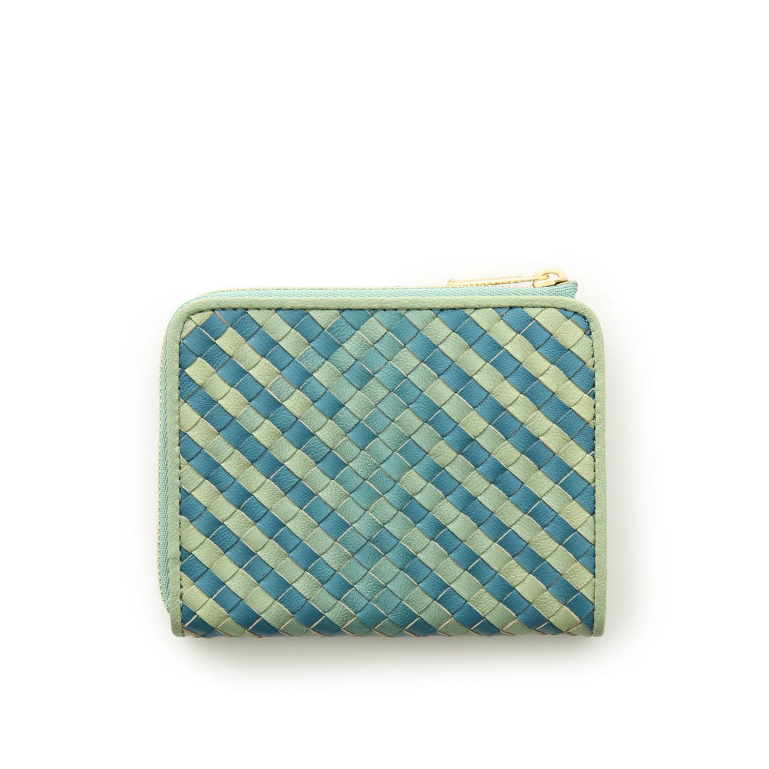 Irodori Mesh L Style Half Wallet