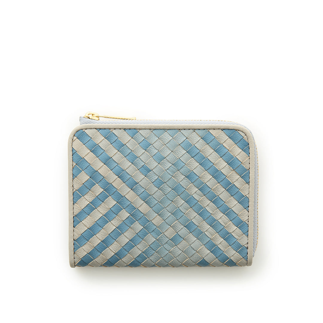 Irodori Mesh L Style Half Wallet
