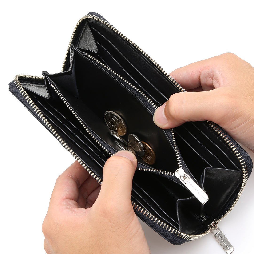 Minamo Round Long Wallet
