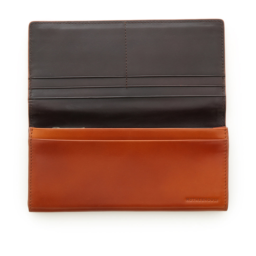 Bi-color Antique Long Wallet