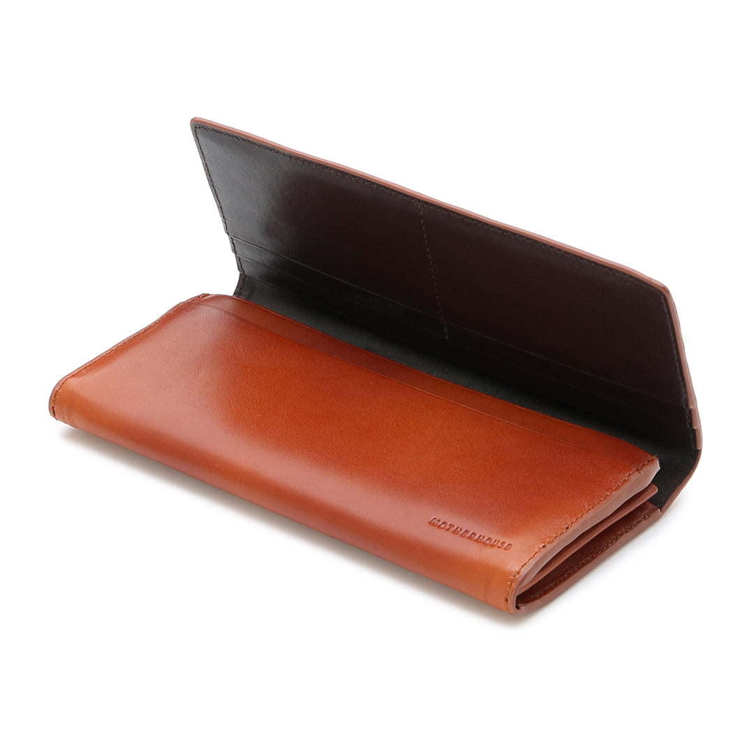 Bi-color Antique Long Wallet