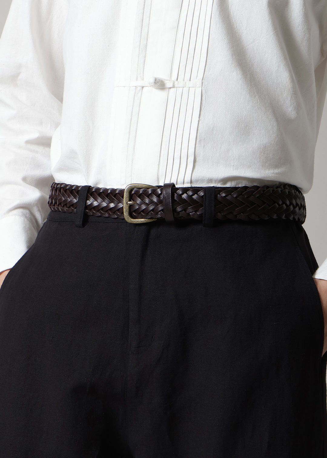 Bullhide Leather Mesh Belt L – マザーハウス 公式サイト