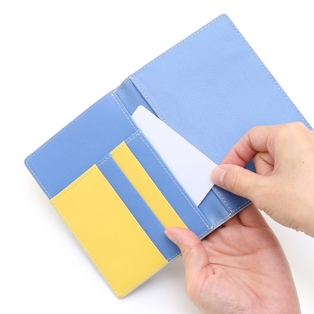 Irodori Tri-color Passport Case