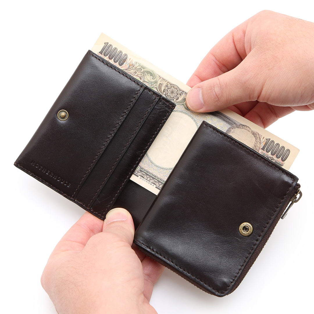 Antique Zip Mini Wallet