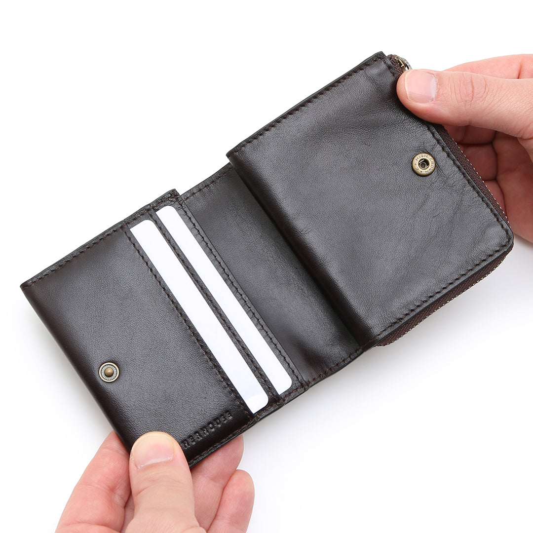 Antique Zip Mini Wallet