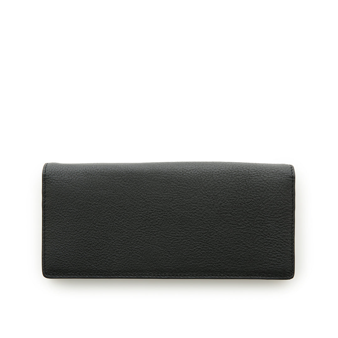 Dual Leather Long Wallet