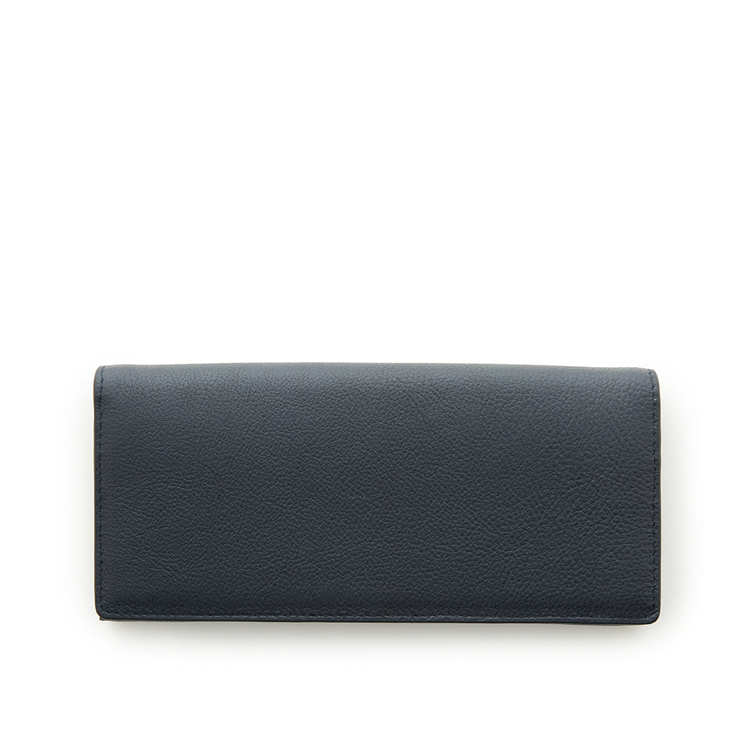 Dual Leather Long Wallet
