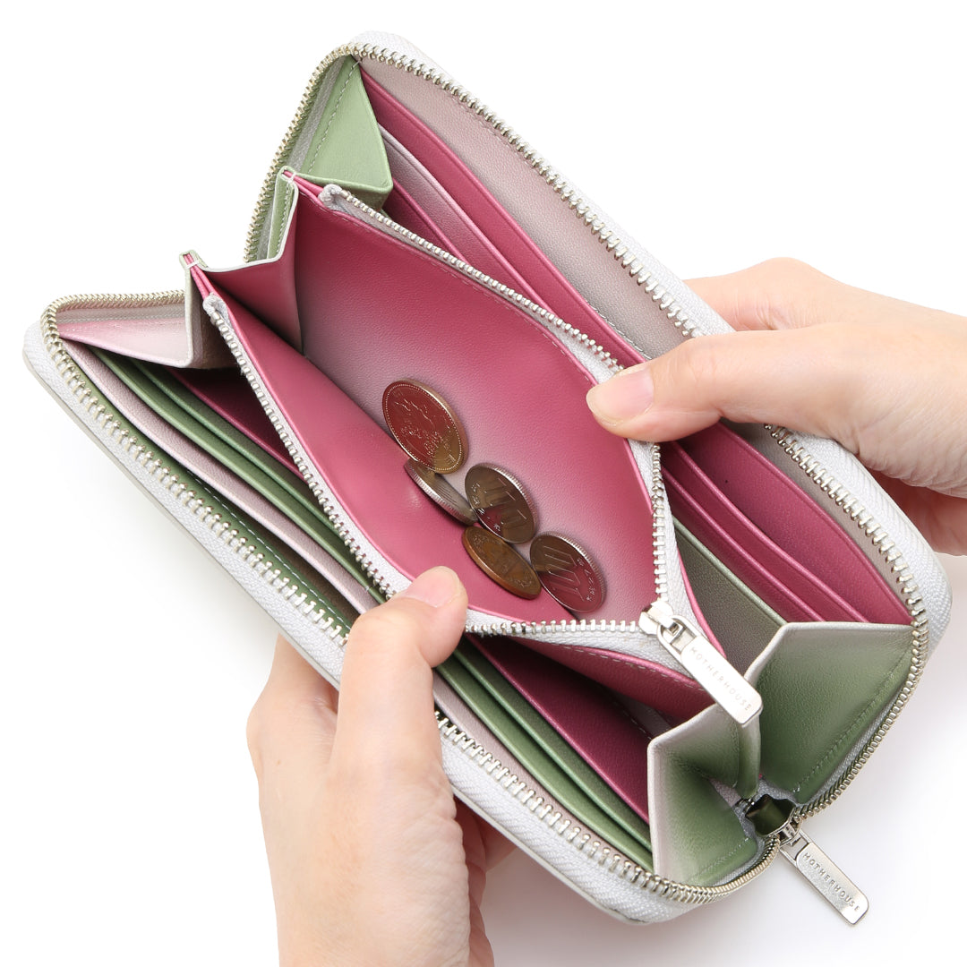 Haru-urara Round Long Wallet – マザーハウス 公式サイト