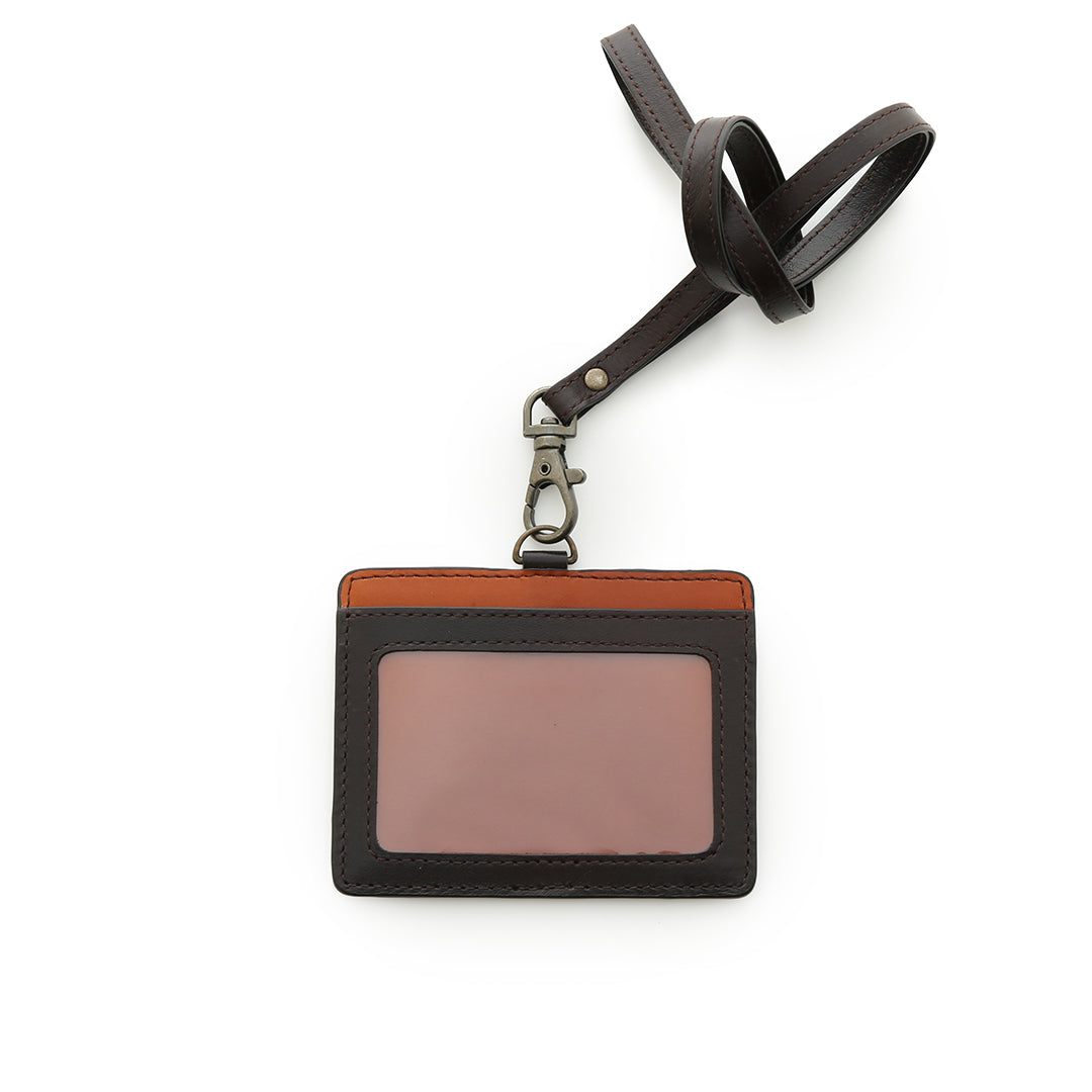 Bi-color Antique ID Holder