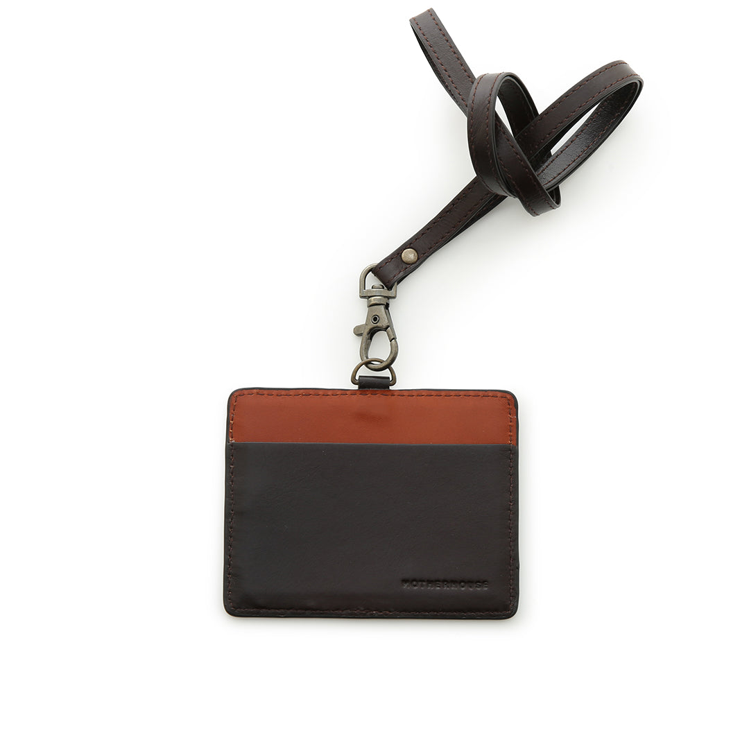 Bi-color Antique ID Holder