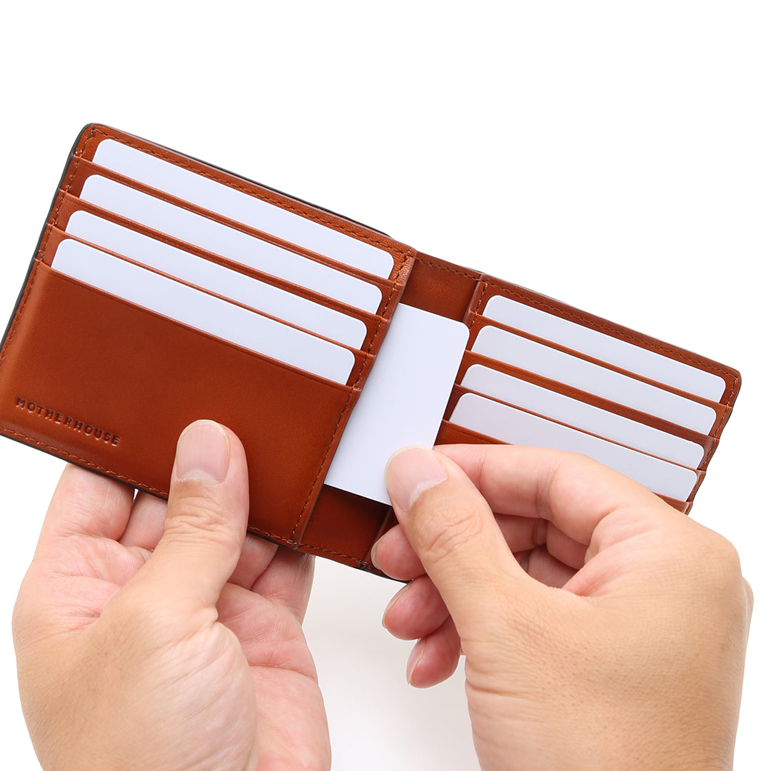 Bi-color Antique Slim Wallet