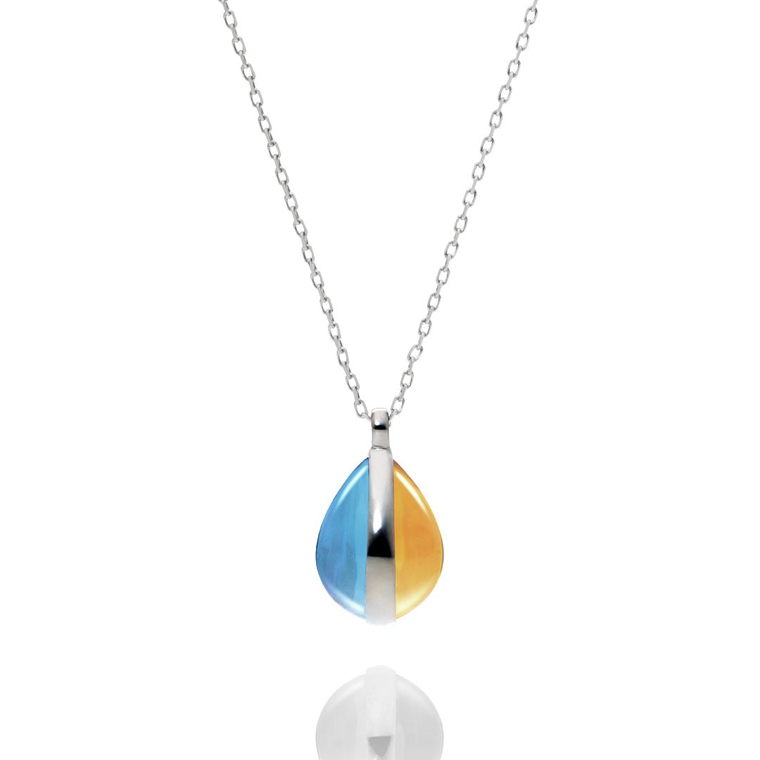 Day and Night (Shizuku silver) ネックレス