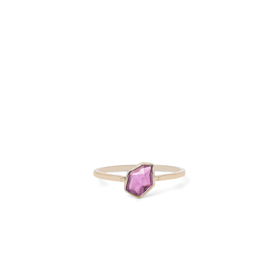Pale Fancy Sapphire リング