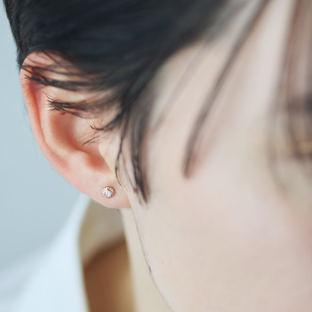 Haruyo Pierced Earrings