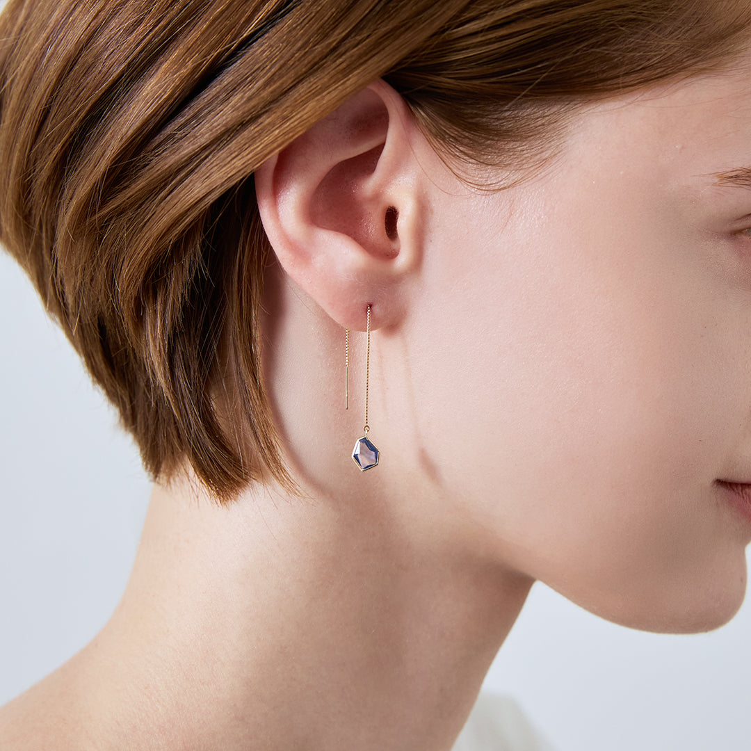 Pale Sapphire アメリカンピアス