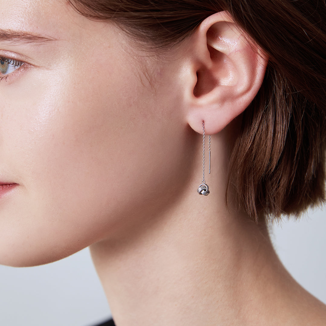 胡桃 (Silver) アメリカンピアス