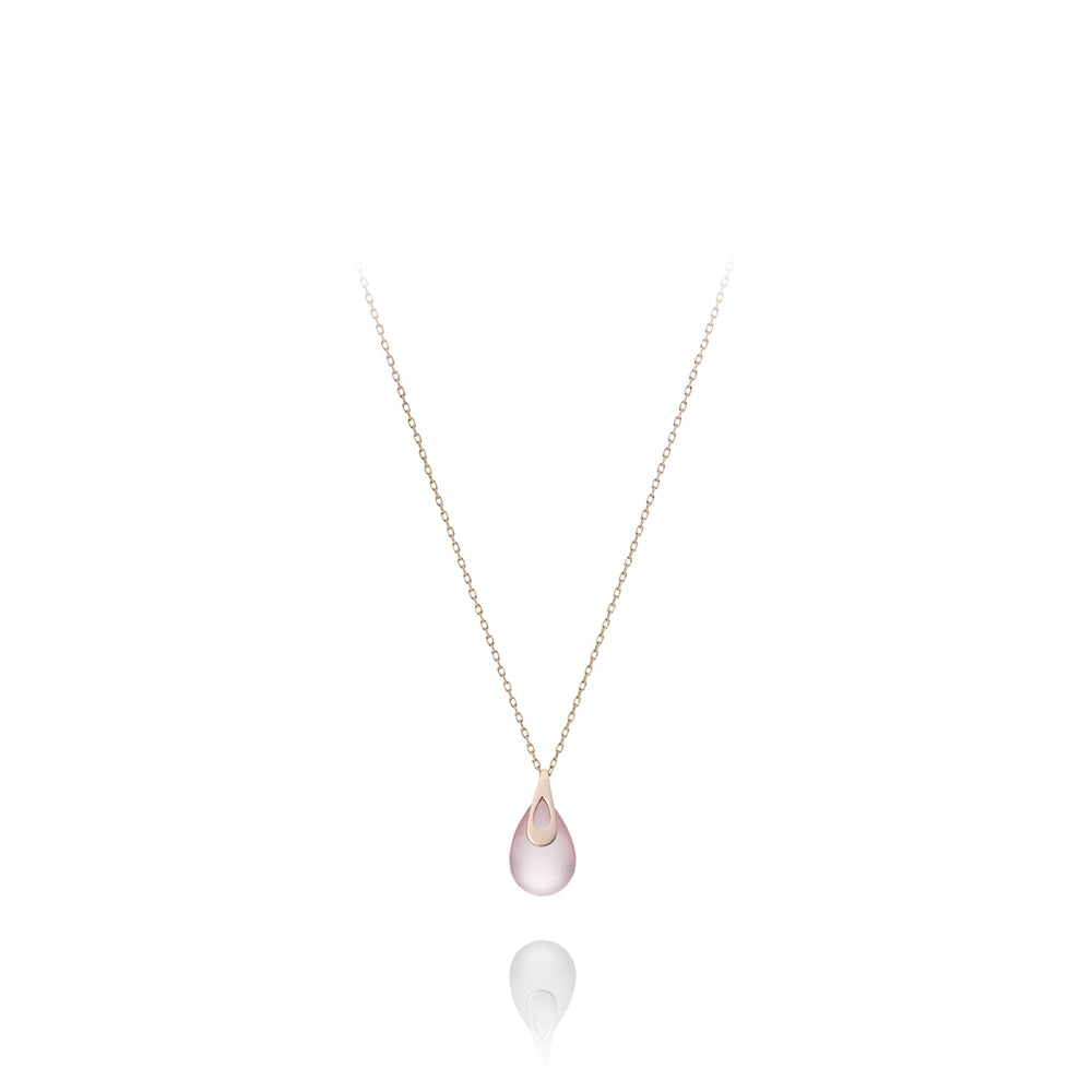 GRZNO-ゴールド／ローズクォーツ / NONE