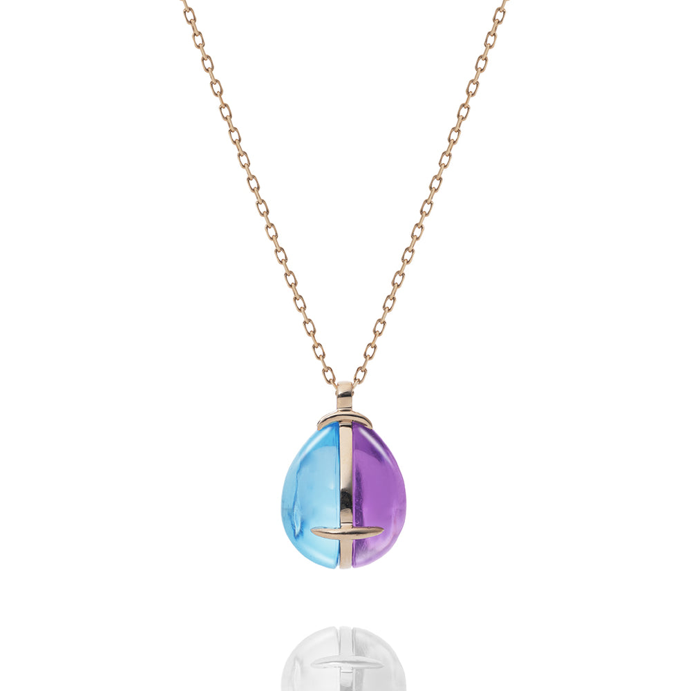 GBTAM-ゴールド／ブルートパーズｘアメジスト / NONE