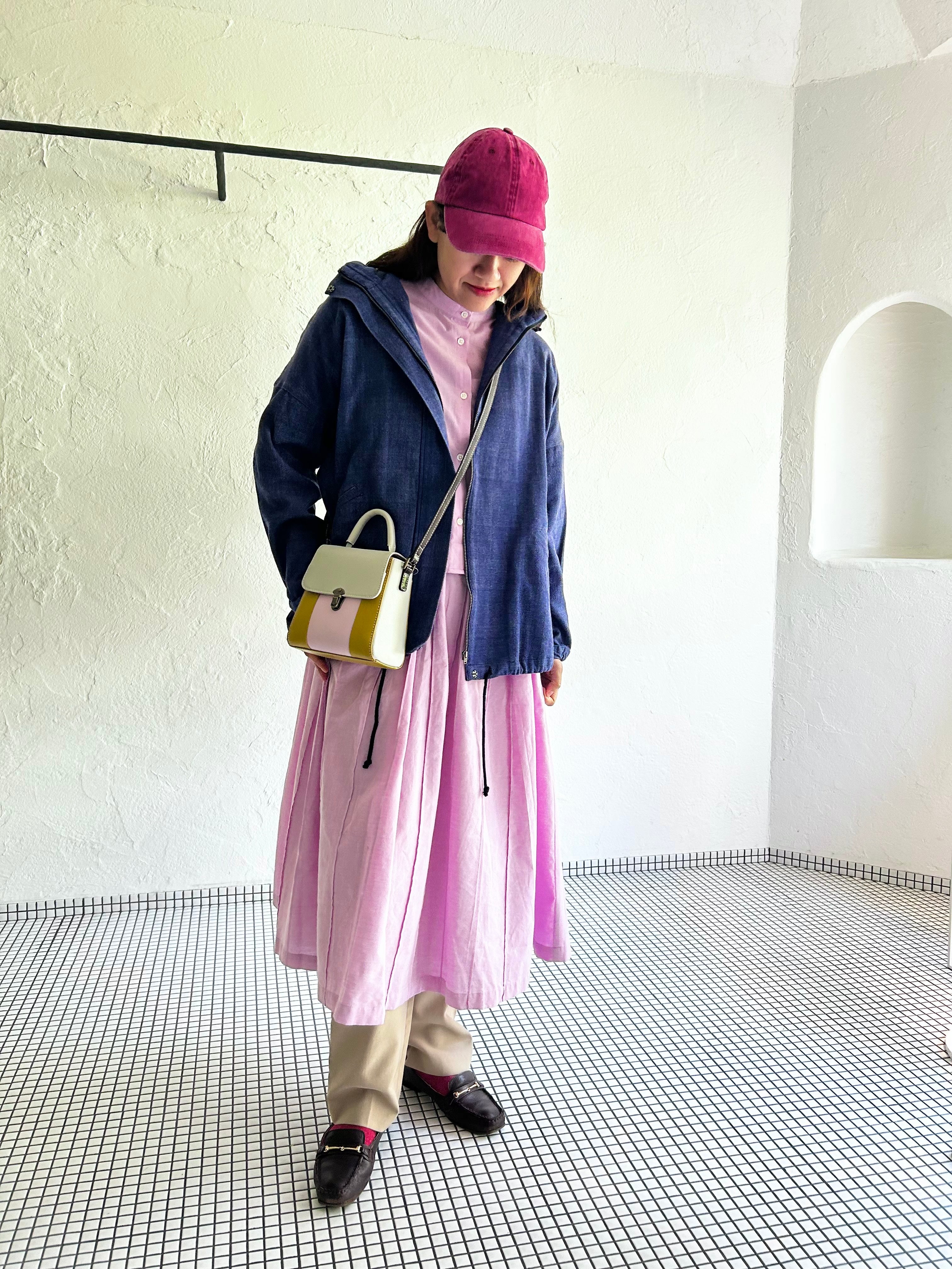 150dt Khadi Stand Collar Pleats OP – マザーハウス 公式サイト