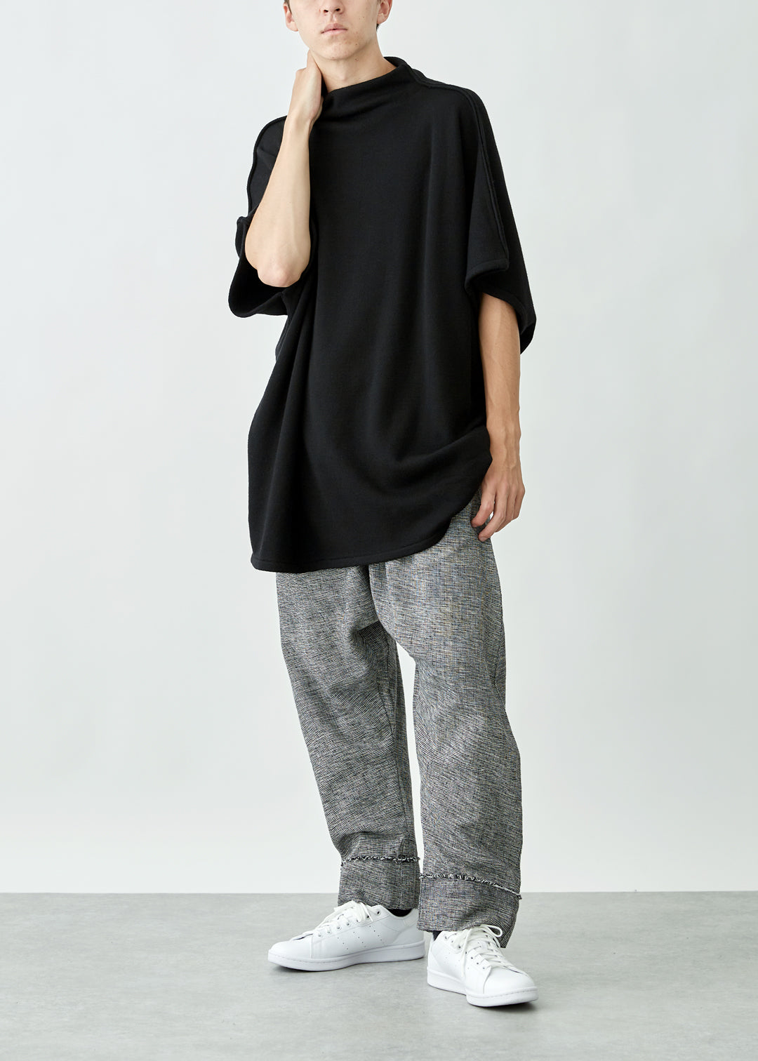 Yuragi Relax Pants Oxford Khadi