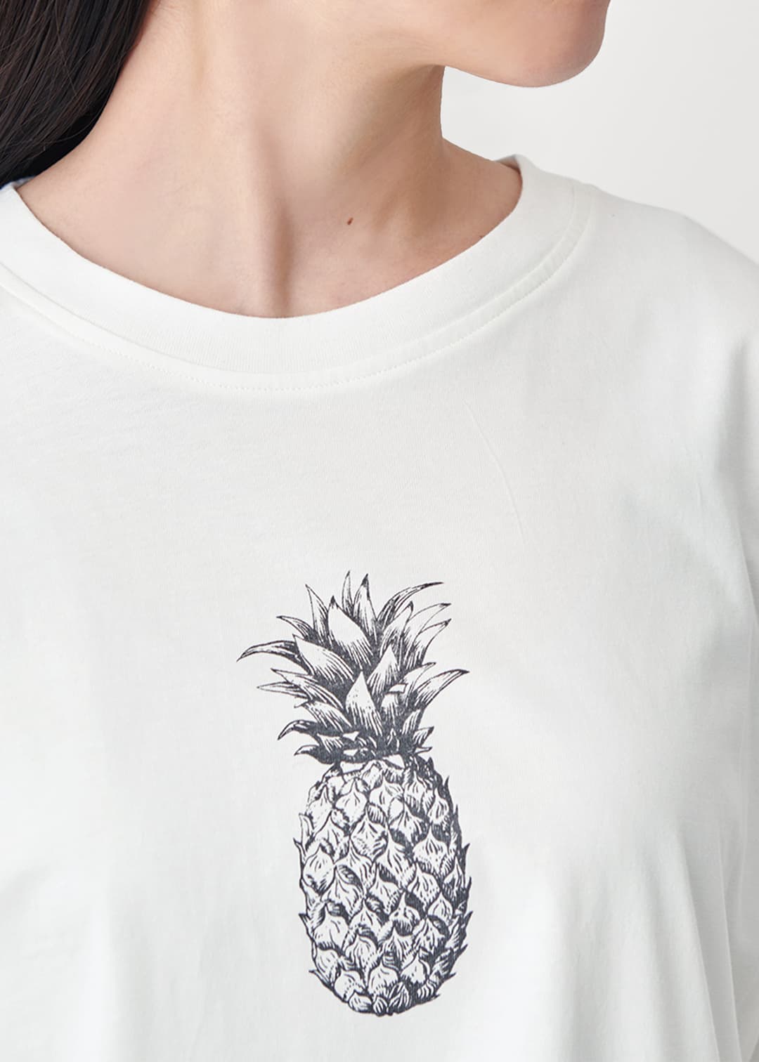 Pineapple T-shirt Organic Cotton