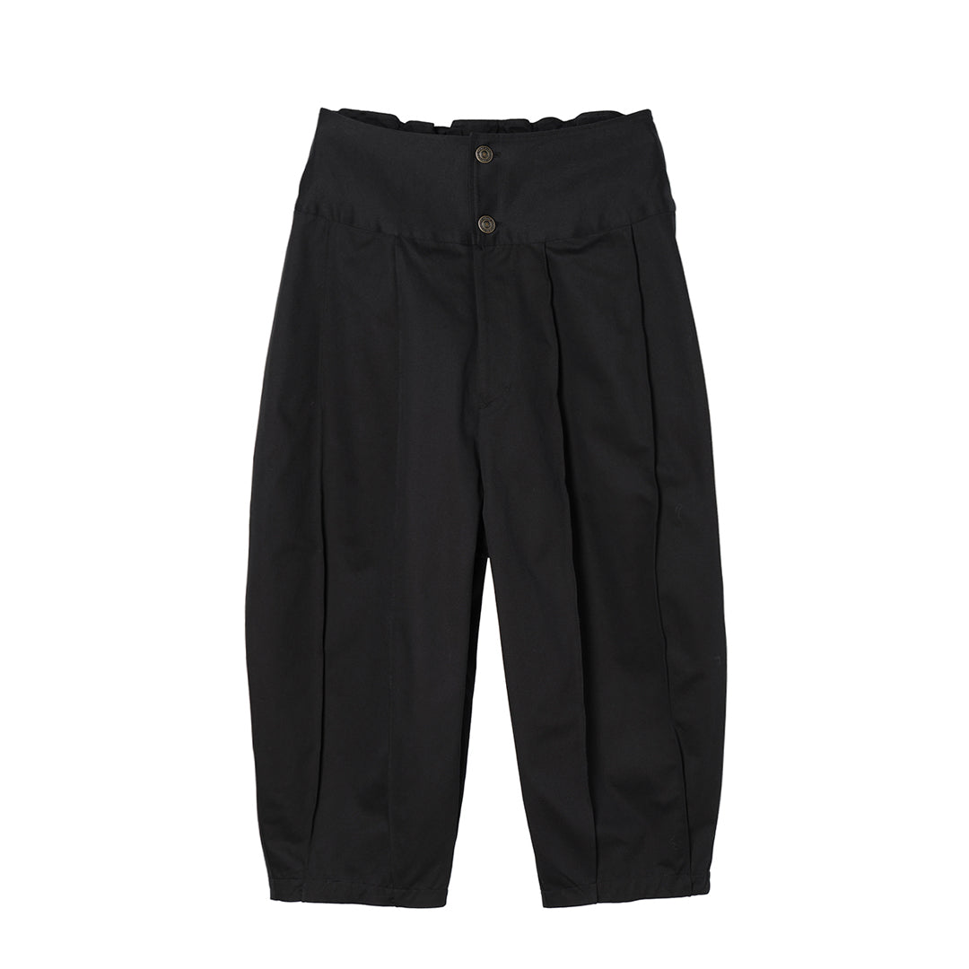 Kaname Yoke Belt Pants Cotton Chino