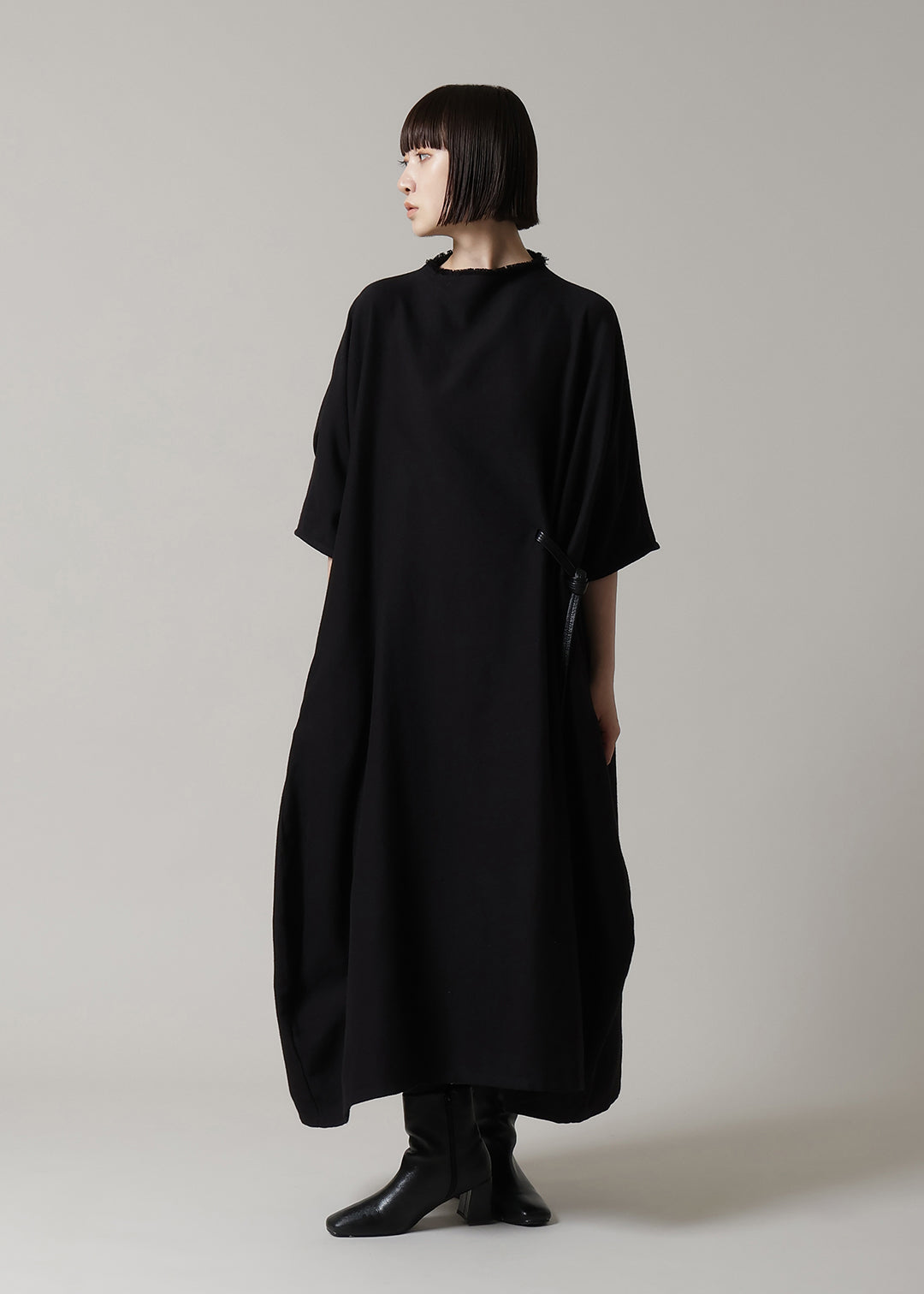 Obi High Neck One-piece 40tw Khadi
