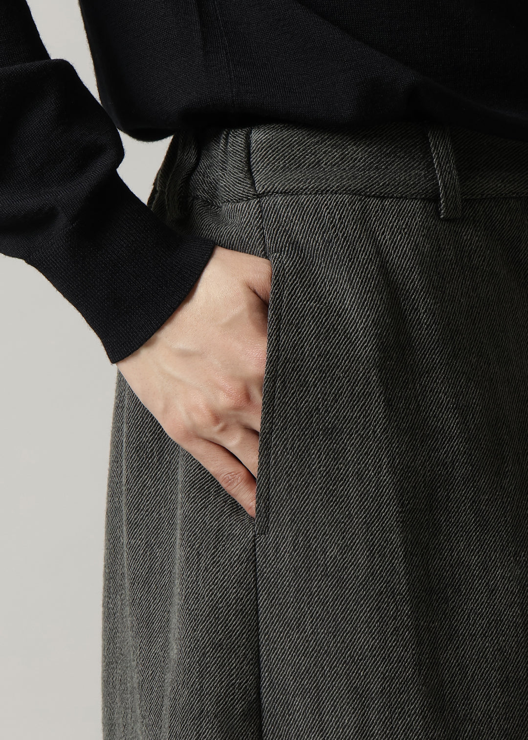 Kaname Slim Balloon PT Wool Khadi