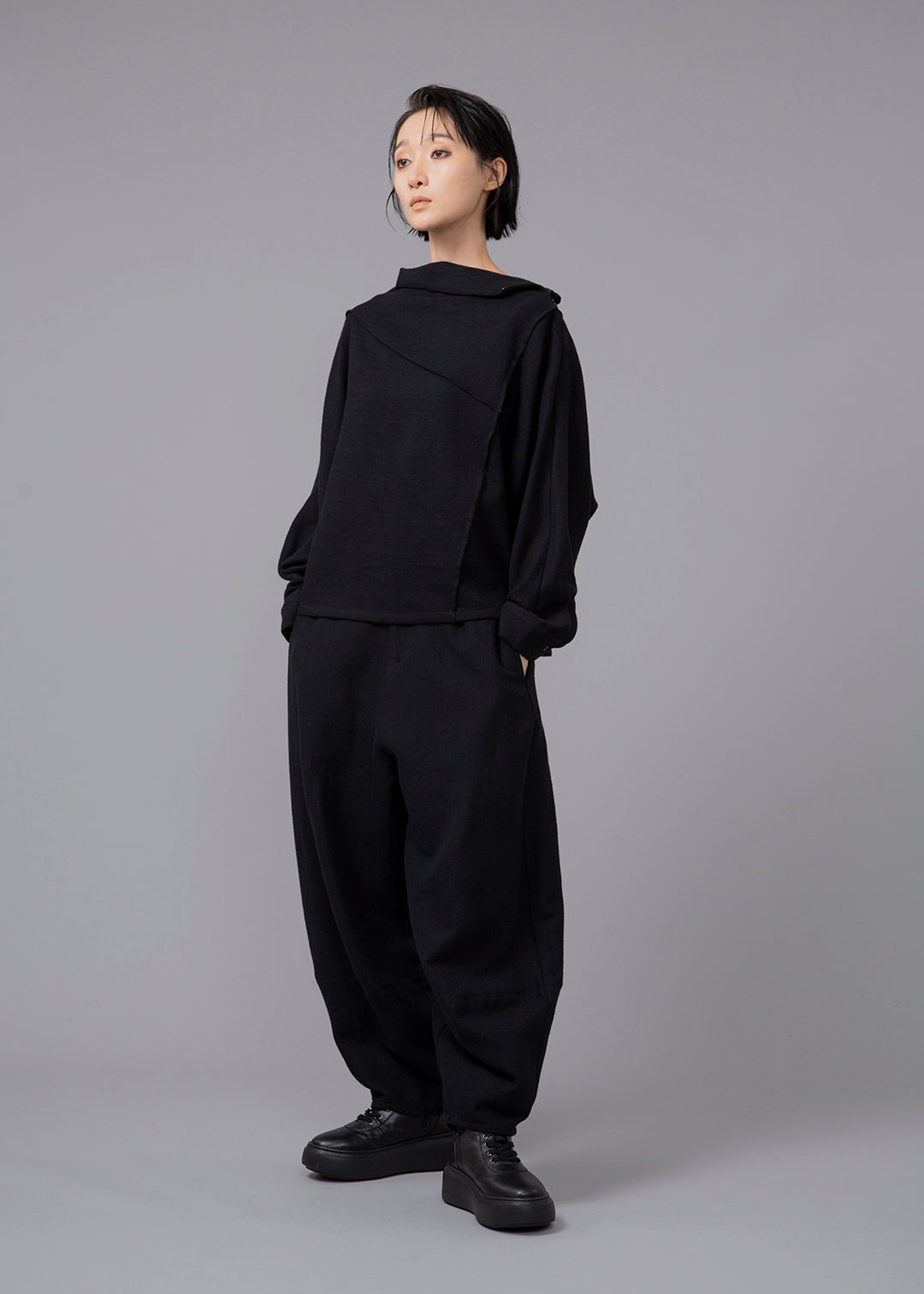 Kaname Slim Balloon PT Wool Khadi