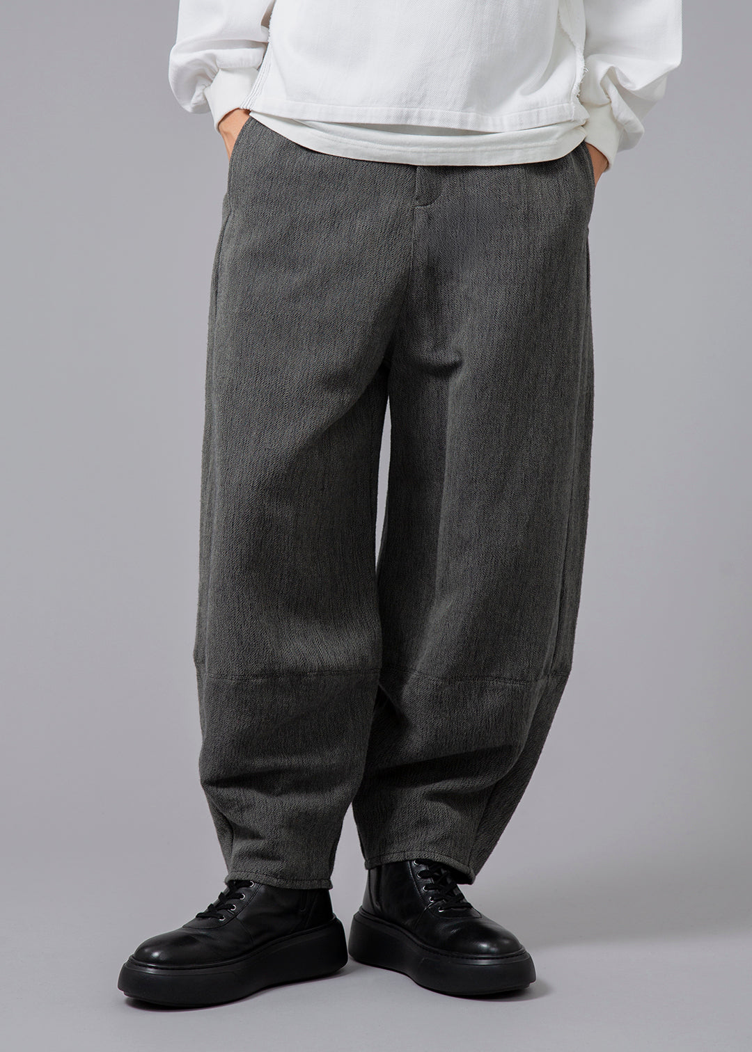 Kaname Slim Balloon PT Wool Khadi