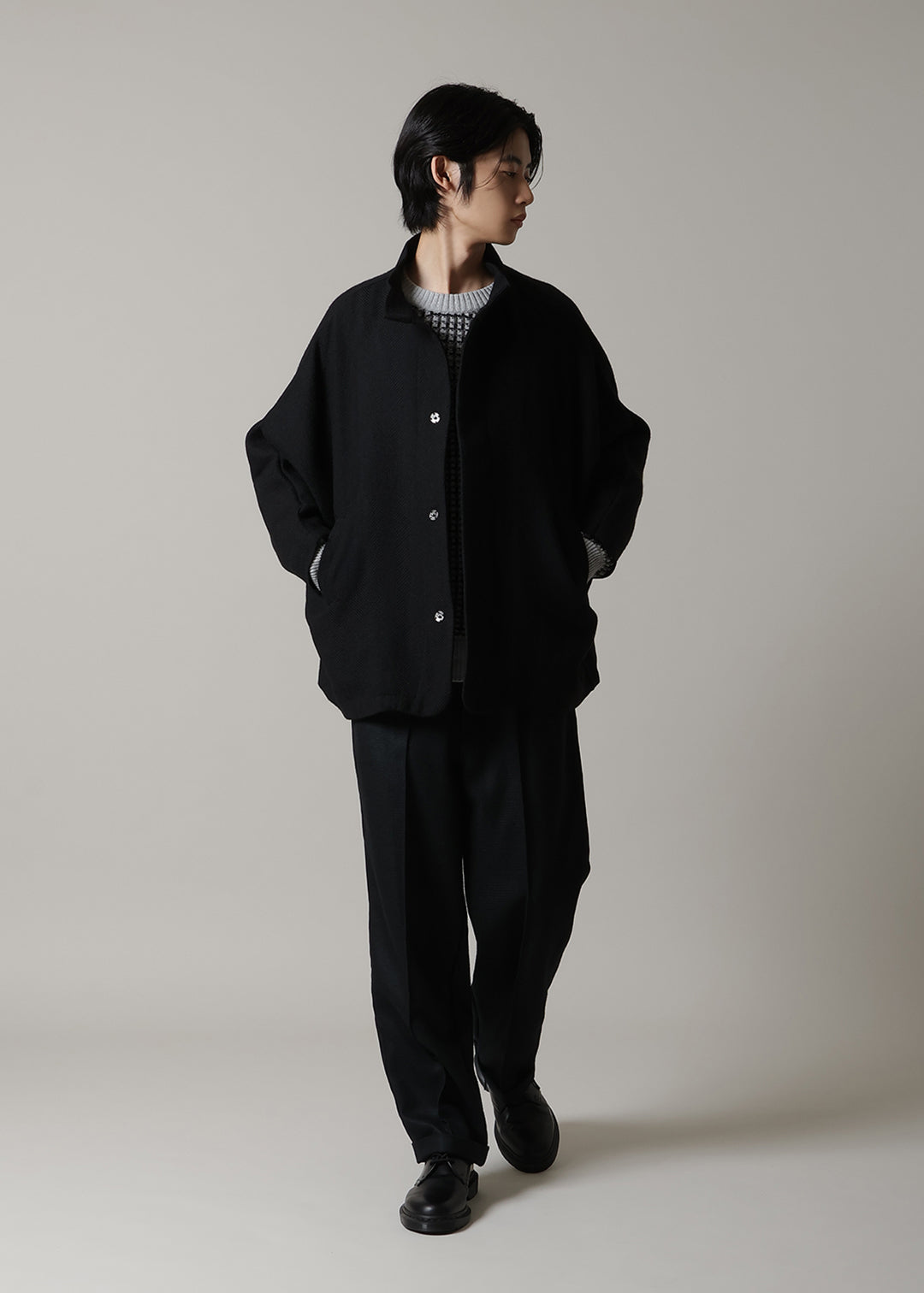 Matou Stand Collar Jacket Modura