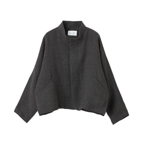 マトウ スタンドカラーショートジャケット モデューラ