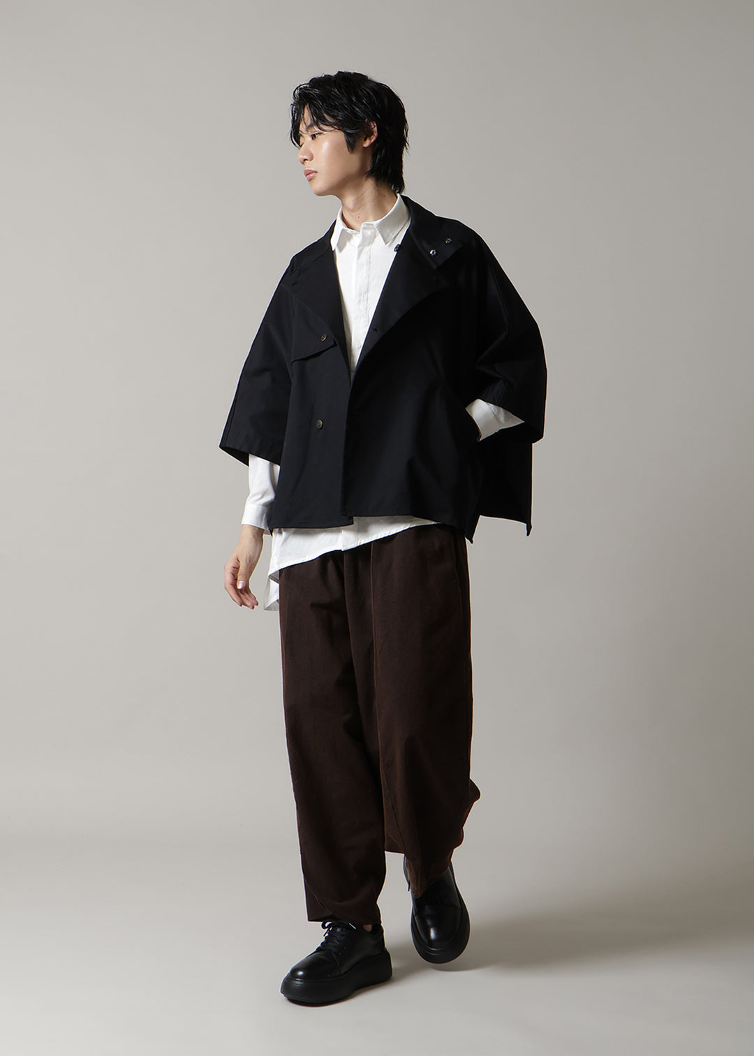Matou Poncho Cotton Chino – マザーハウス 公式サイト